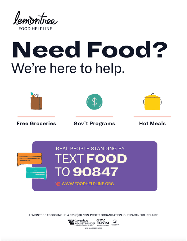 Lemontree Flyer in English